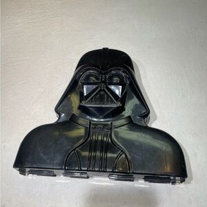 Vintage Star Wars figures w/Darth Vader Vase